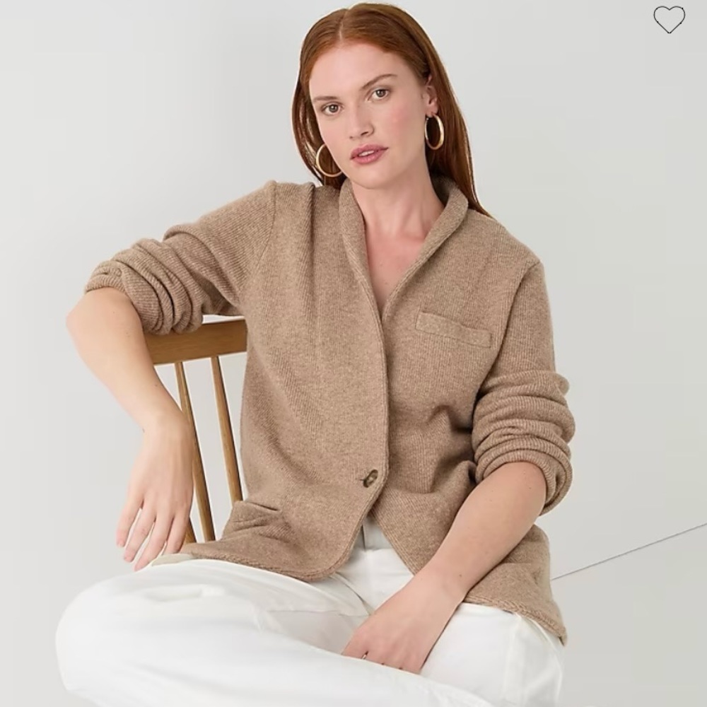Like new Cocoon Blazer JCREW Sweater